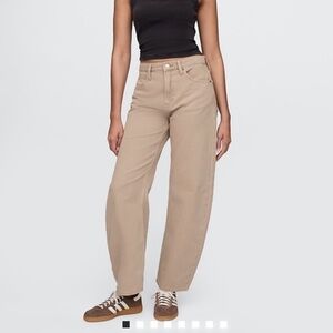 GAP Women's High Rise Barrel Jeans